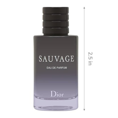 Sauvage by Christian Dior for Men - 0.34 oz Eau de Parfum Travel Size Avelisse
