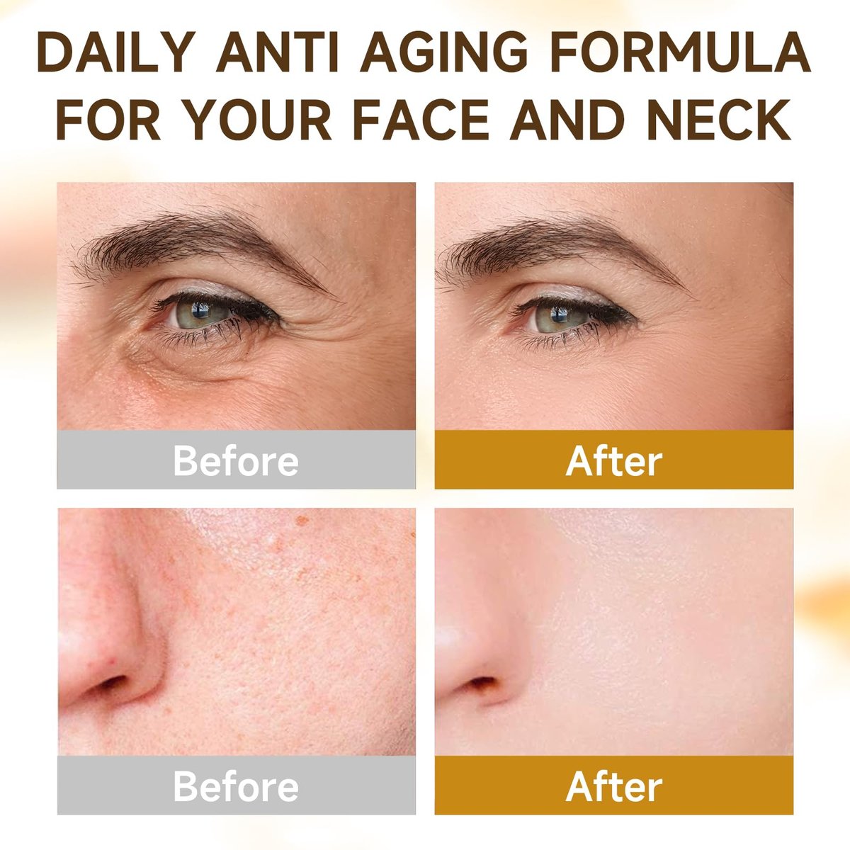 Gaayou Deep Retinol Collagen Capsule Cream - Anti Aging Face Moisturizer with Hyaluronic Acid for Day and Night, Firming & Wrinkle Reduction, 1.76 oz Avelisse