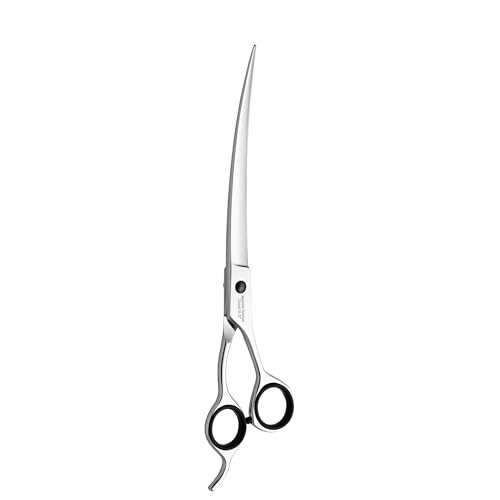 Regale Barber Supply 9.5-Inch Afro and Beard Deluxe Barber Curved Shear – Hand-Crafted Japanese Steel - görsel 18
