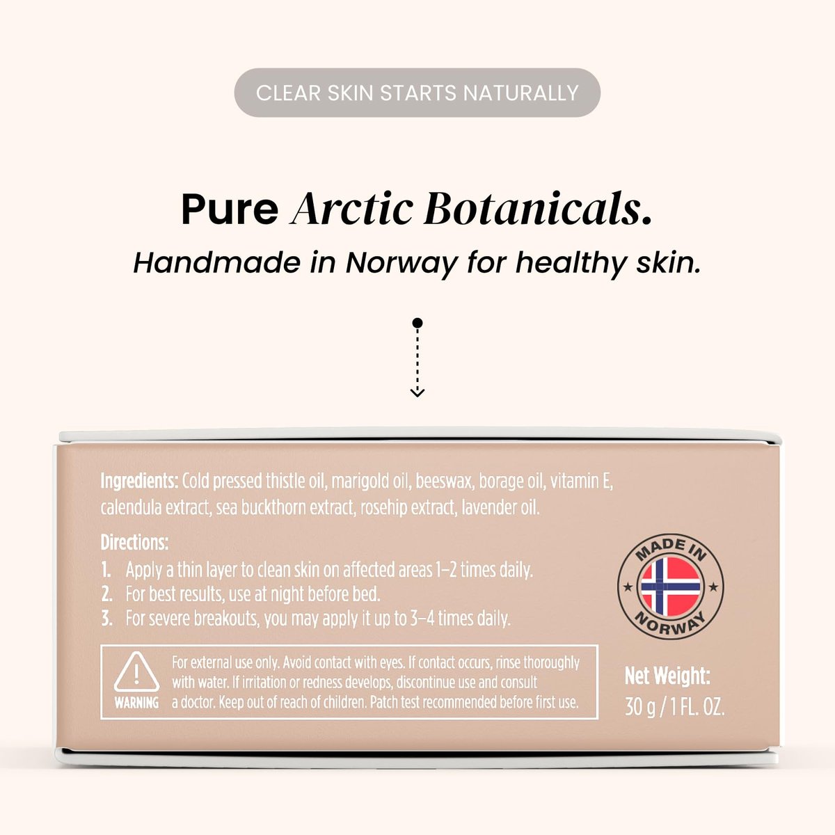 Eliré Clear Skin Balm – Ultimate Night Formula for Breakouts, Pimples, Blemishes – Fade Marks, Even Tone, Prevent New Pimples, Soften Fine Lines & Pores - görsel 17