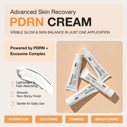 Rejuveon PDRN 1000 Plus Cream (Polydeoxyribonucleotide Sodium) 20g – Made in Korea Avelisse