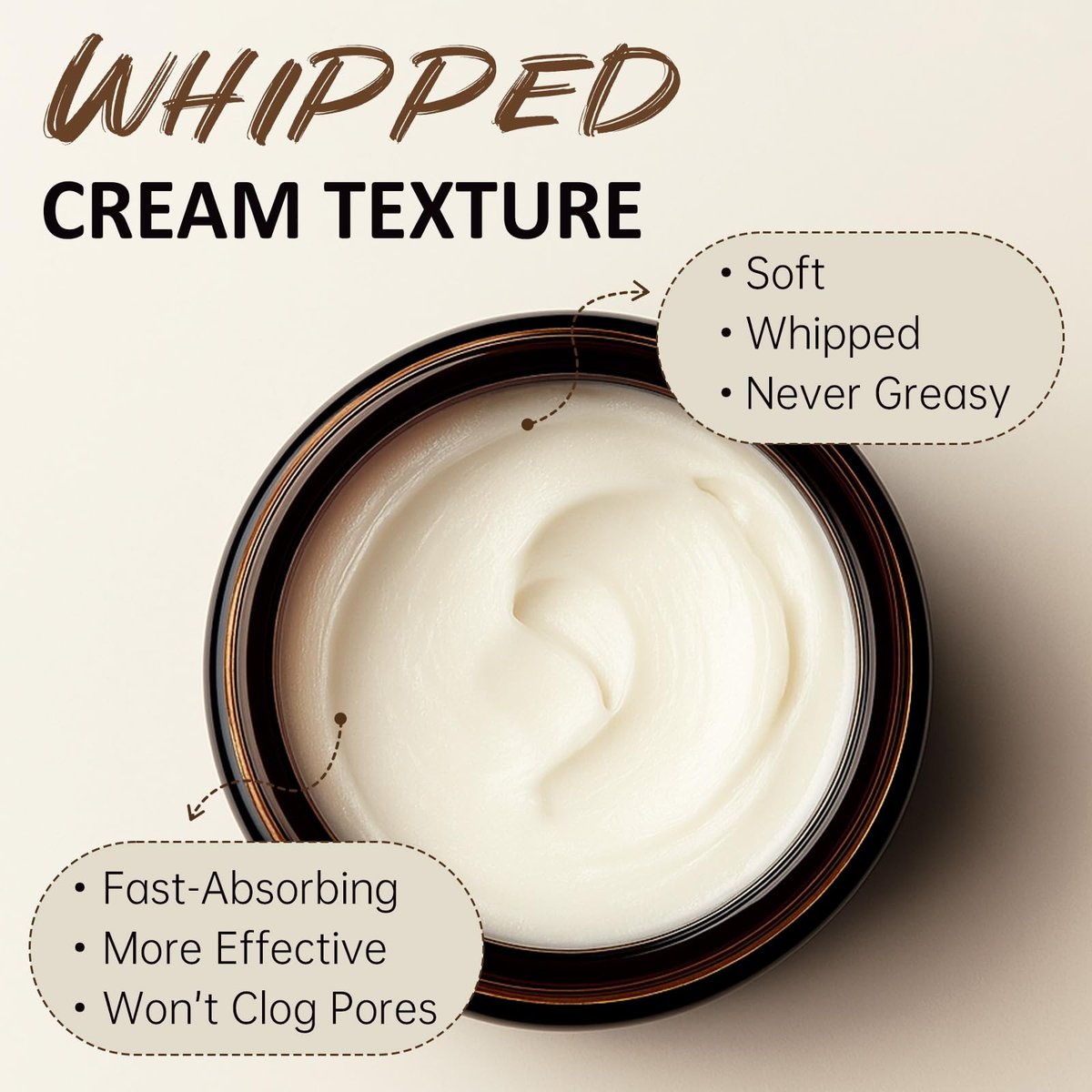Roseblem Whipped Tallow Balm for Face – 100% Grass-Fed Organic Beef Tallow Cream with Manuka Honey & Beeswax – Nourishing & Repairing Moisturizer for Sensitive, Dry, or Eczema-Prone Skin, 4.2 oz - görsel 7