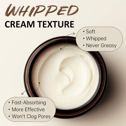 Roseblem Whipped Tallow Balm for Face – 100% Grass-Fed Organic Beef Tallow Cream with Manuka Honey & Beeswax – Nourishing & Repairing Moisturizer for Sensitive, Dry, or Eczema-Prone Skin, 4.2 oz