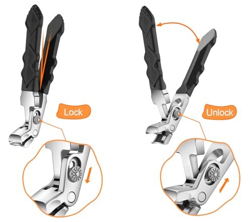 Velkomin Long Handle Toenail Clippers for Seniors – Ultra-Sharp Heavy Duty Nail Cutter for Thick Toenails, Curved Blade & Ergonomic Grip, 18-Month Warranty - görsel 10