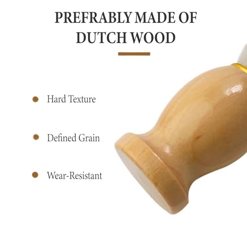BOBOAR Shaving Cream Brush - Badger Hair & Synthetic Blend with Wooden Handle for Men - görsel 10