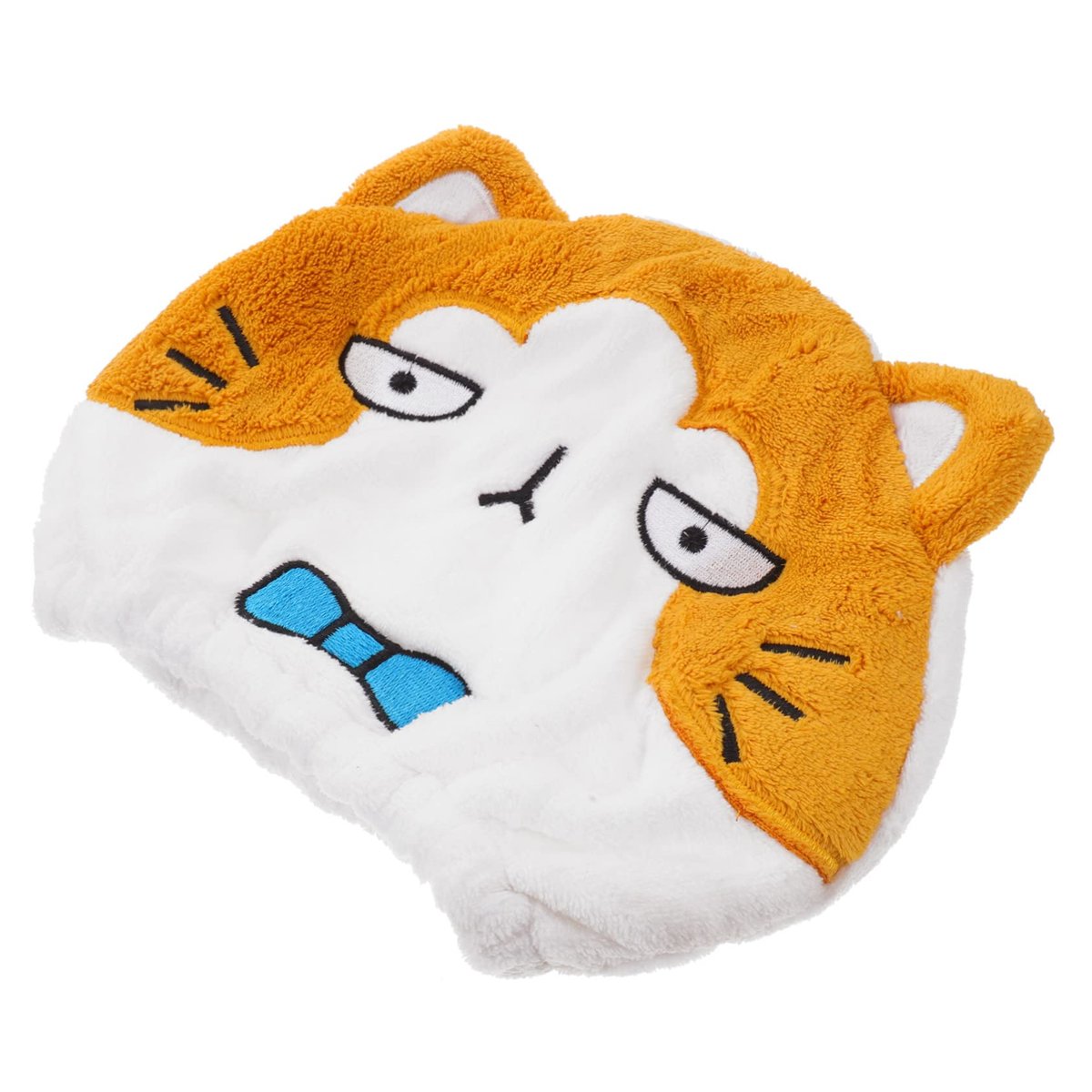KAILIKETIY Cartoon Animal Drying Cap - Ultra Absorbent Hair Drying Towel for Adults & Kids, Cute Cat Cap Bath Tool - görsel 1