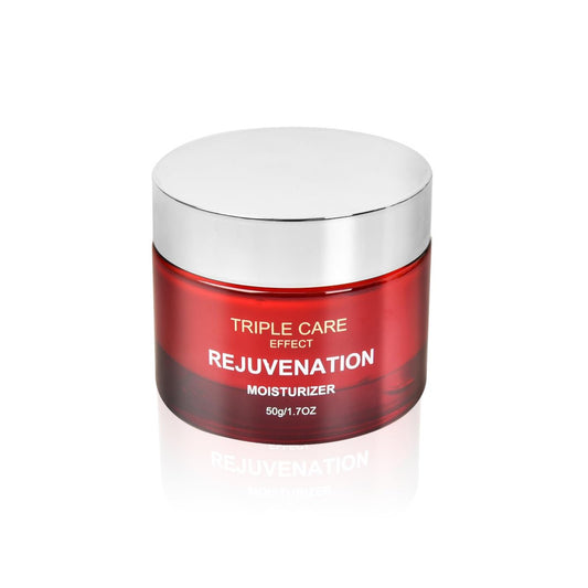 Triple Power Anti-Aging Moisturizer – Retinol, Hyaluronic Acid, Vitamin C, Niacinamide – Wrinkle Reduction, Firming, Brightening & Deep Hydration for Younger-Looking Skin, 1.7 Oz