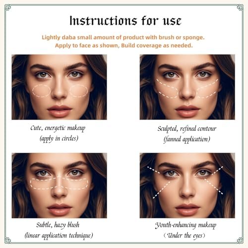 3-in-1 Matte Powder Blush Palette with Pro Brush – Versatile Face Makeup Contour Kit for All Skin Tones – Long-Lasting, Blendable Cheek Color Trio – Travel Size for Natural Beauty - görsel 10