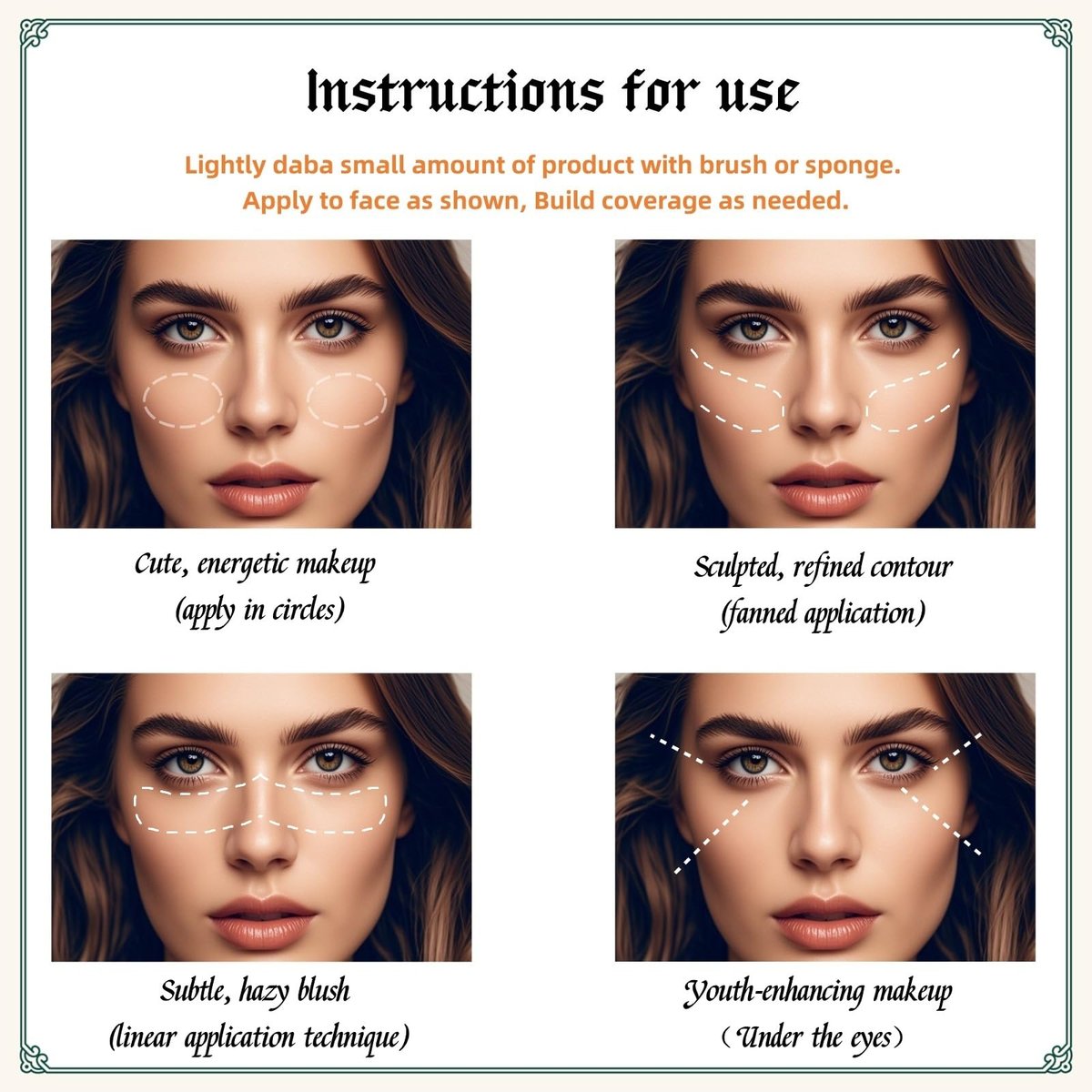 3-in-1 Matte Powder Blush Palette with Pro Brush – Versatile Face Makeup Contour Kit for All Skin Tones – Long-Lasting, Blendable Cheek Color Trio – Travel Size for Natural Beauty - görsel 9