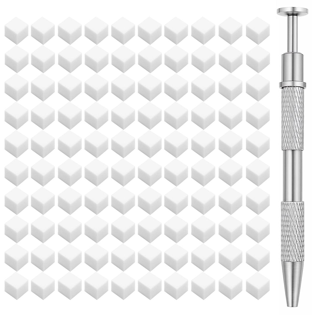 150PCS Nail Sponges for Ombre Nail Art with 1 Grab Pen – Gradient Nail Art Tool Set with Storage Case – DIY Nail Design Accessories for Salon & Home Use - görsel 1