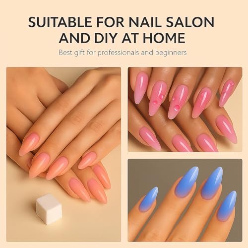 150PCS Nail Sponges for Ombre Nail Art with 1 Grab Pen – Gradient Nail Art Tool Set with Storage Case – DIY Nail Design Accessories for Salon & Home Use - görsel 12