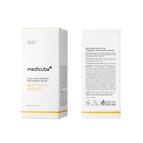 Medicube Kojic Acid Turmeric Clarifying & Balancing Capsule Serum for Troubled Skin – Soothing & Brightening Facial Serum with Niacinamide & Glow Capsules for Hydration and Barrier Support, 1.01 fl.oz - görsel 18