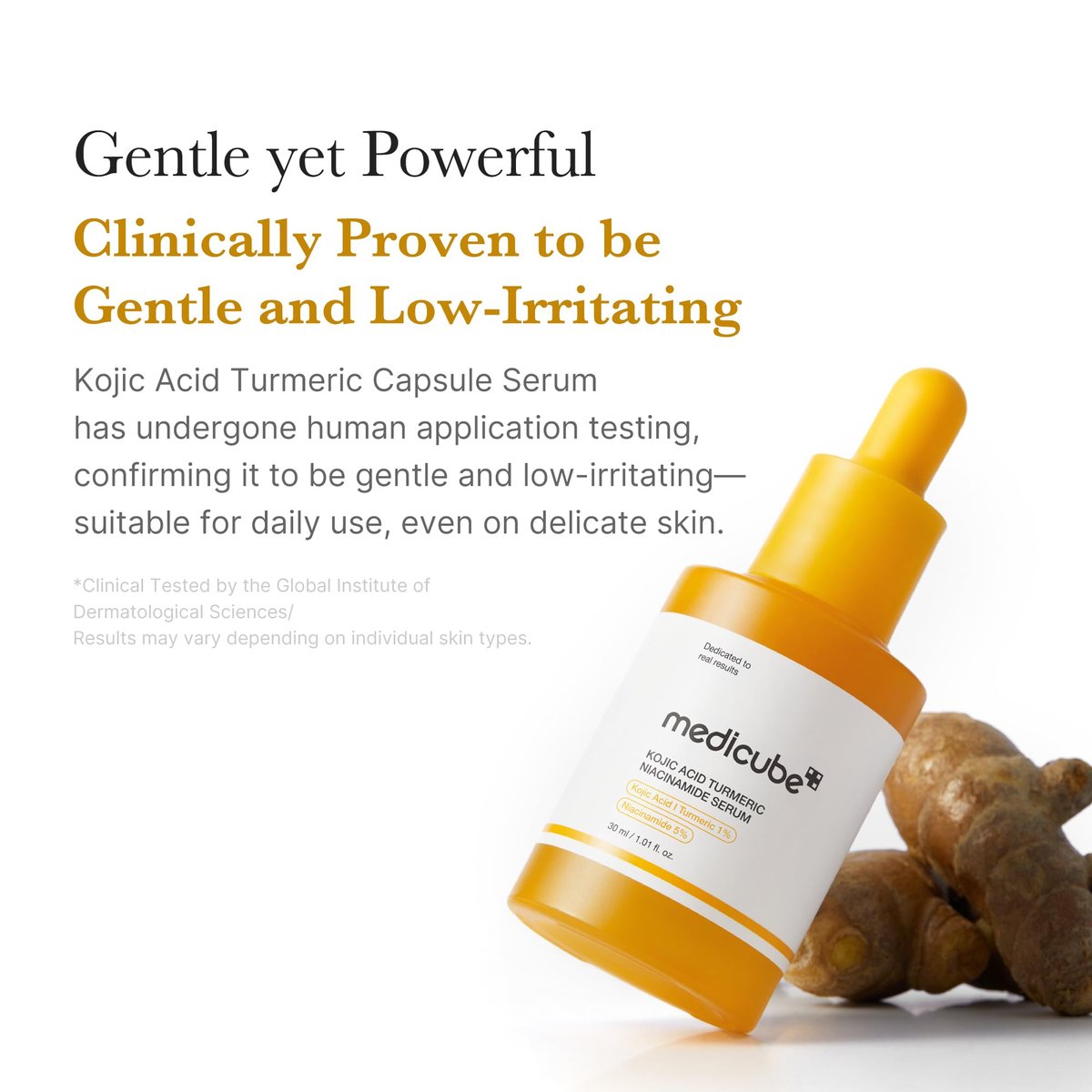 Medicube Kojic Acid Turmeric Clarifying & Balancing Capsule Serum for Troubled Skin – Soothing & Brightening Facial Serum with Niacinamide & Glow Capsules for Hydration and Barrier Support, 1.01 fl.oz - görsel 13