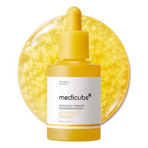 Medicube Kojic Acid Turmeric Clarifying & Balancing Capsule Serum for Troubled Skin – Soothing & Brightening Facial Serum with Niacinamide & Glow Capsules for Hydration and Barrier Support, 1.01 fl.oz - görsel 2