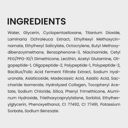 SEYOUL T-Collagen Sunscreen Serum SPF50+ – Lightweight UV Defense, No White Cast, Collagen + Stem-Cell Complex for Sensitive Skin (4 Bottles) Avelisse