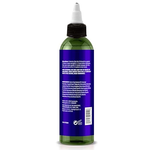 Difeel Itchy Scalp & Tension Relief Hair Oil with Tea Tree & Peppermint Oils for Braided Styles 8 oz - görsel 4