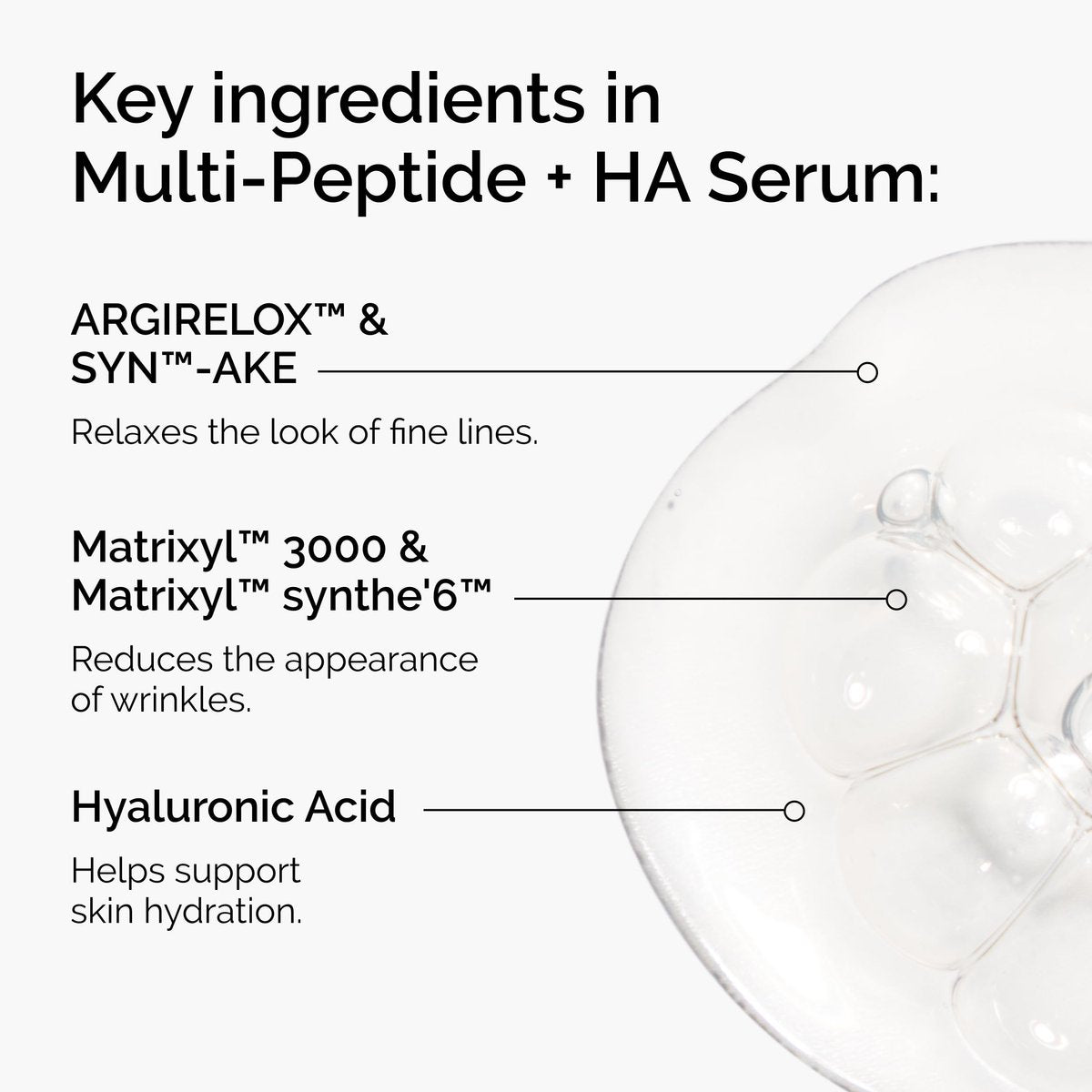 The Ordinary Age Support Set - 3-Step Anti-Aging Skin Regimen with Multi-Peptide + HA, Multi-Peptide Eye Serum, and Natural Moisturizing Factors + PhytoCeramides Avelisse