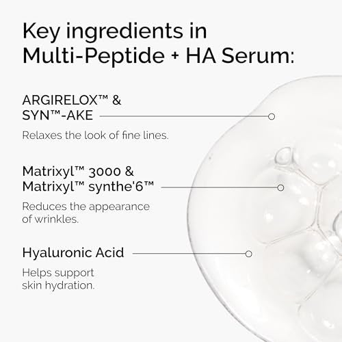 The Ordinary Age Support Set - 3-Step Anti-Aging Skin Regimen with Multi-Peptide + HA, Multi-Peptide Eye Serum, and Natural Moisturizing Factors + PhytoCeramides Avelisse