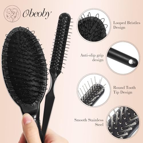 Wig Stand and Wig Brush Comb Set – Wig Holder Comb Cap for Human and Synthetic Hair - görsel 6