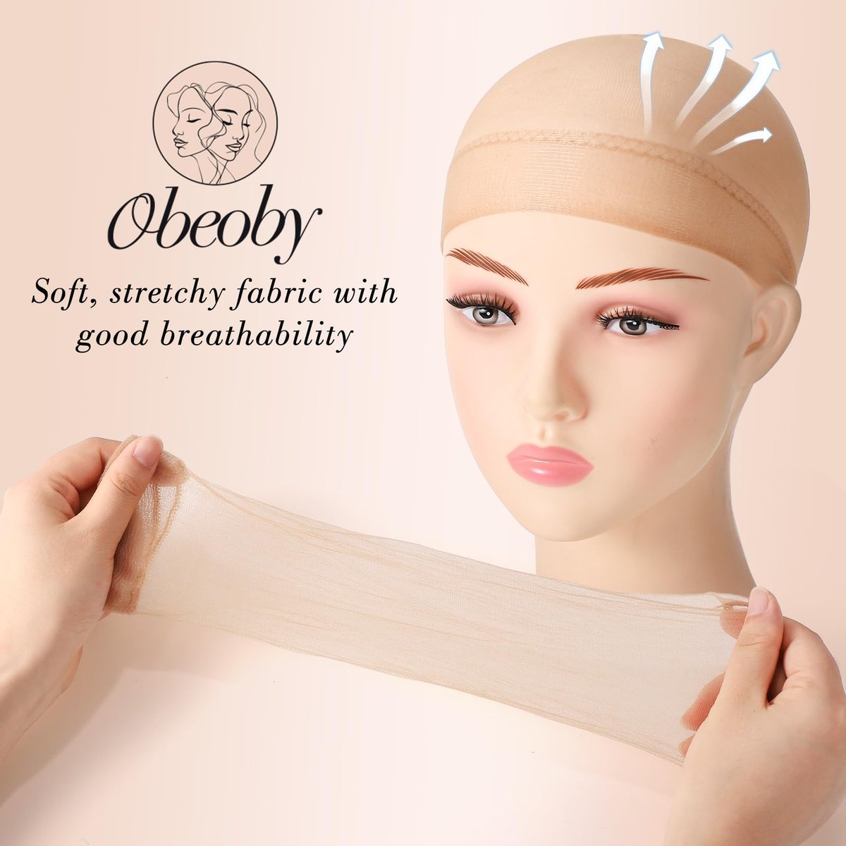 Wig Stand and Wig Brush Comb Set – Wig Holder Comb Cap for Human and Synthetic Hair - görsel 13