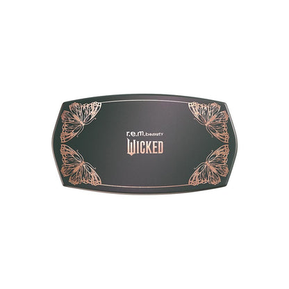 r.e.m. beauty by Ariana Grande Wicked: For Good | Ozian Forest Eyeshadow Palette | 12 Highly Pigmented Shades | Matte, Duo-Chrome, Shimmer & Glitter Avelisse