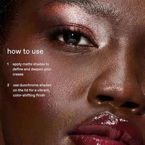 r.e.m. beauty by Ariana Grande Wicked: For Good | Ozian Forest Eyeshadow Palette | 12 Highly Pigmented Shades | Matte, Duo-Chrome, Shimmer & Glitter Avelisse