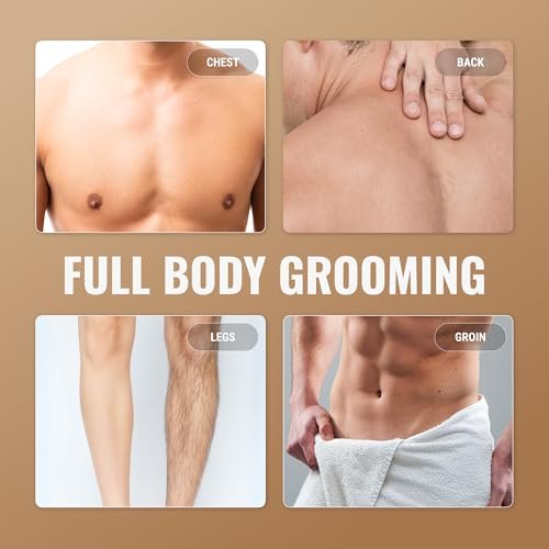 Superior Mane Hair Removal Spray for Men – Painless No Shave Depilatory Spray for Chest, Back, Legs, Arms & Groin – Fast Acting Body Hair Remover for Sensitive Skin, Smooth Results (5 Fl Oz) Avelisse