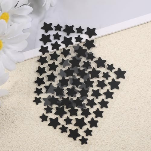 LXUEJIE 240 Count Black Star Pimple Patches for Face - Cute Hydrocolloid Acne Patches, Invisible Absorbing Stickers for Zit Treatment - görsel 13