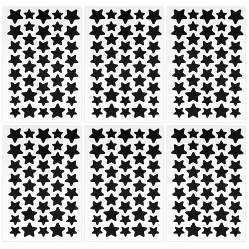LXUEJIE 240 Count Black Star Pimple Patches for Face - Cute Hydrocolloid Acne Patches, Invisible Absorbing Stickers for Zit Treatment - görsel 1