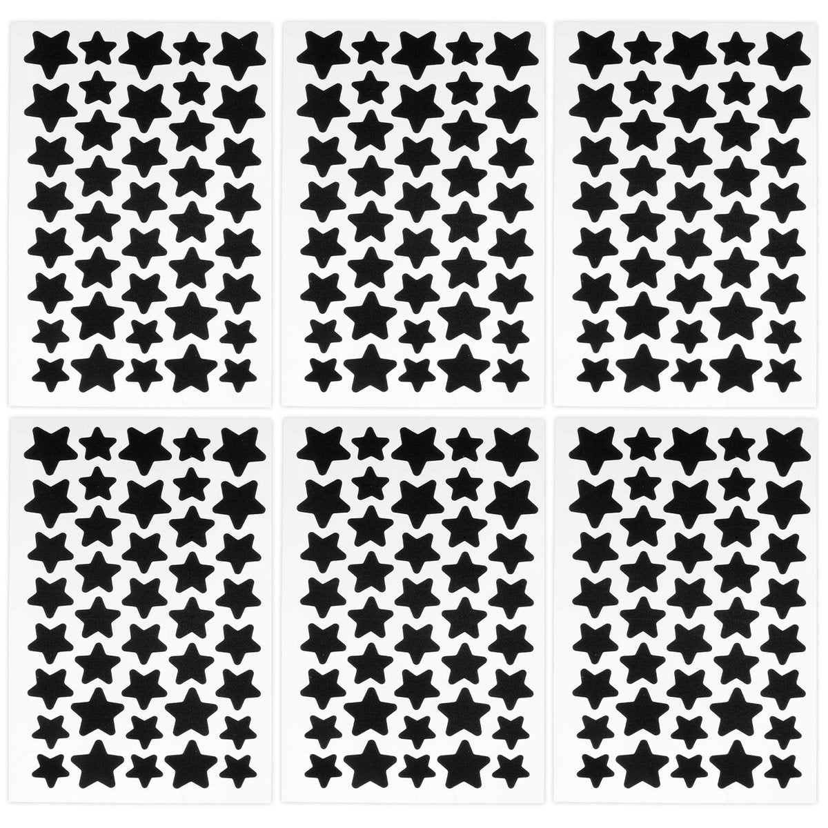 LXUEJIE 240 Count Black Star Pimple Patches for Face - Cute Hydrocolloid Acne Patches, Invisible Absorbing Stickers for Zit Treatment - görsel 2