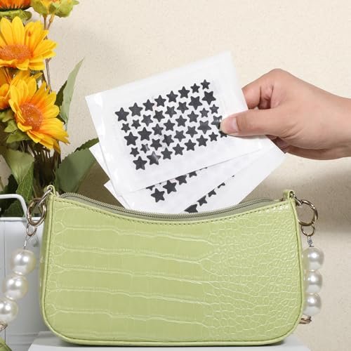 LXUEJIE 240 Count Black Star Pimple Patches for Face - Cute Hydrocolloid Acne Patches, Invisible Absorbing Stickers for Zit Treatment - görsel 11