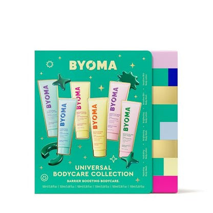 BYOMA Body Care Holiday Gift Set (6-Piece Kit) - Hydrating, Brightening & Sensitive Body Wash & Lotion - Travel Size, Supports Skin Barrier Avelisse