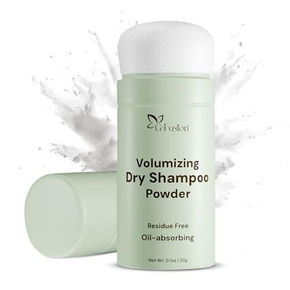 G-Fusion Volumizing Dry Shampoo Powder - Non-Aerosol, Travel Size, Oil Absorbing Hair Refresher, 0.7 oz Avelisse