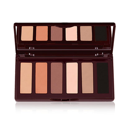 Charlotte Tilbury Super Nudes Easy Eye Eyeshadow Palette – Nude Matte 6-Shade Palette for Effortless 90s Supermodel Smokey Eyes Avelisse