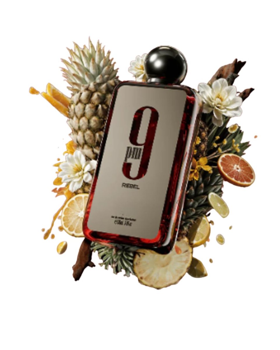 Afnan 9 PM Rebel Eau de Parfum Spray for Unisex, 3.4 oz Avelisse