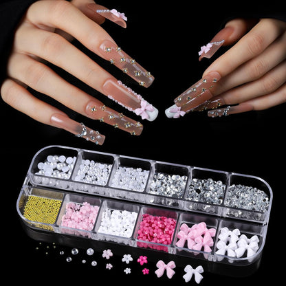 Teenitor 240-Piece Square Nail Tips Set with Nail Charms & Art Brushes – XXL Clear Acrylic Fake Nails for Full Coverage Extensions Avelisse