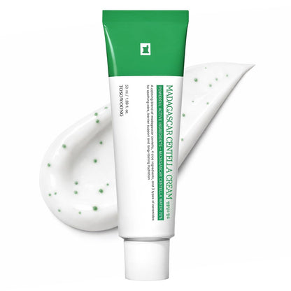 TOSOWOONG Madagascar Centella Cream - 706,580ppm Cica Moisturizer for Rapid Soothing & Deep Hydration, Skin Barrier Repair, 50ml Avelisse