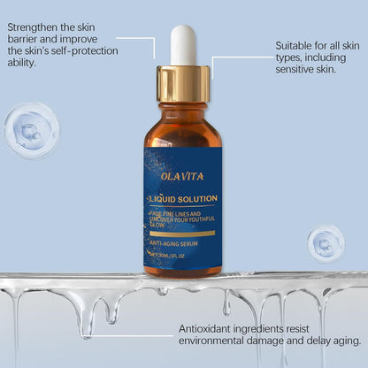 OLAVITA Facial Serum with Vitamin C, Retinol & Aloe – Liquid Anti-Aging Solution, Boosts Collagen, Shrinks Pores, Diminishes Wrinkles (2-Pack) Avelisse