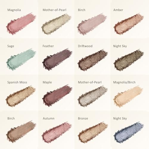 UCANBE 16 Color Baked Eyeshadow Palette with 15 Brushes Makeup Set - Matte & Shimmer Blend, Highly Pigmented Long Lasting Waterproof Avelisse