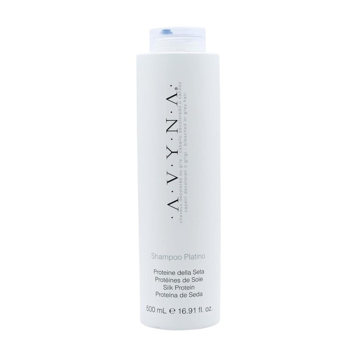 Avyna Italy Purple Shampoo - Tones Down Unwanted Yellow Hues on Grey, Lightened, or Streaked Hair - 16.9 Fl Oz Avelisse