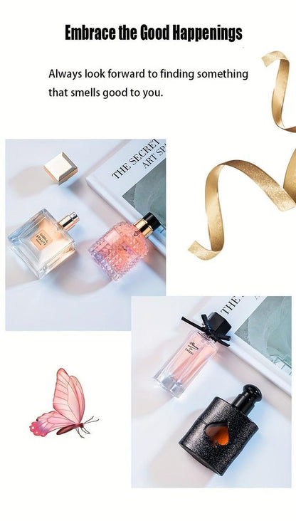 Women's Perfume Set: 4 Floral and Fruity Fragrances in a Gift Box, 105ml Total (3.5oz) - Elegant Scents for Any Occasion Avelisse
