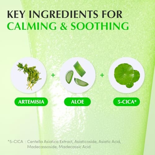 EQQUALBERRY Aloe PDRN Calming Smoothie Serum – Soothing Korean Skin Care for Sensitive Skin, Cica & Aloe for Repair, Hydrating & Radiant Glow, Non-Comedogenic (1.01oz / 30ml) Avelisse