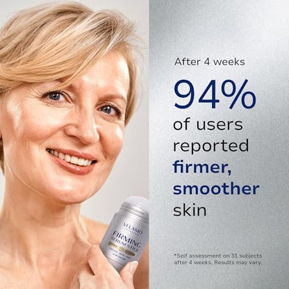 VELAMO ADVANCED Retinol Firming Serum Stick for Face, Neck & Chest - Visibly Tightens, Smooths & Firms Wrinkles, Laugh Lines with Bakuchiol, THPE & Antioxidants 1oz/30g