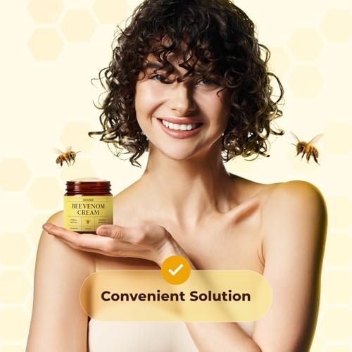 MONIER Bee Venom Cream Enhanced Formula - Hydrating, Smoothing, Firming, Wrinkle-Reducing Face Moisturizer, 1 Fl Oz Avelisse