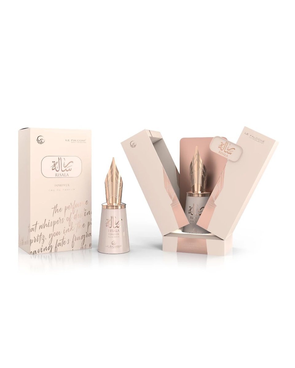 Le Falcone Risala Forever Eau de Parfum Unisex – Sweet Gourmand Scent with Caramel, Vanilla & Coconut – Long Lasting & Elegant – 3.4 oz / 100 ml Avelisse