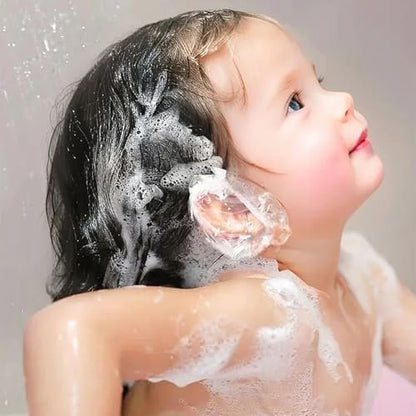 400 Pack Disposable Ear Covers for Shower Waterproof, Ear Shower Caps Hair Dye Ear Protectors for Adults - Clear Elastic Ear Caps for Bathing, Salon, Spa, Travel