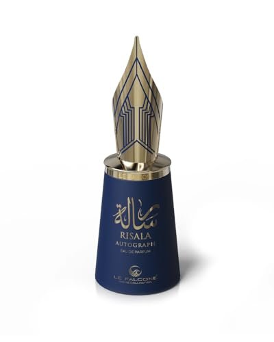 Le Falcone Risala Autograph Eau de Parfum – Unisex Signature Fragrance with Lime, Coconut, Leather & Ambergris – 3.4 fl oz / 100 ml Avelisse