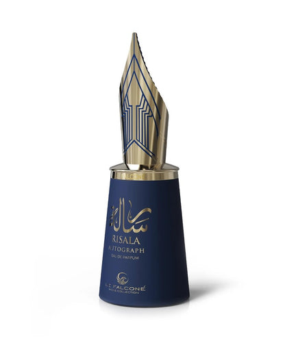 Le Falcone Risala Autograph Eau de Parfum – Unisex Signature Fragrance with Lime, Coconut, Leather & Ambergris – 3.4 fl oz / 100 ml Avelisse