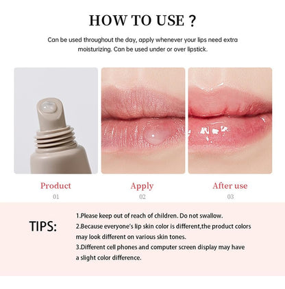 5-Color Summer Special Lip Balm Butter - Shea Butter & Avocado Oil, Lightweight & Non-Sticky, 5 Trending Shades (Vanilla Nude, Mint Clear, Iced Coffee, Cake Glittery Pink, Guava), Soften Dry Lips Care Gift Box for Teens Avelisse