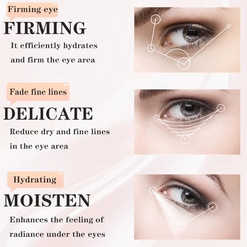 Nicotinamide Under Eye Patches (40 Pairs) – Hydrogel Eye Mask for Puffy Eyes, Dark Circles & Fine Lines with Collagen & Hyaluronic Acid – Skincare Gift for Women - görsel 11